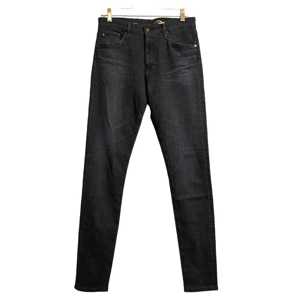 AG Farrah High Rise Skinny Cloud Soft Denim Jeans Fave (Blue, Indigo) Size 31